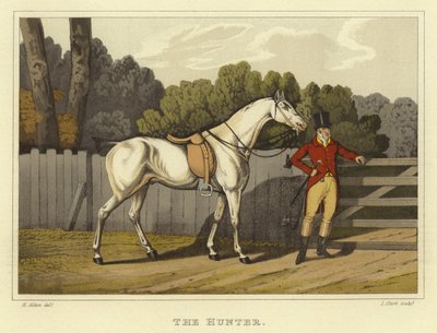 Avcı (kromolito) by Henry Thomas Alken