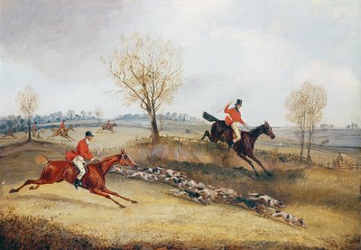 Çitin Üzerinde by Henry Thomas Alken