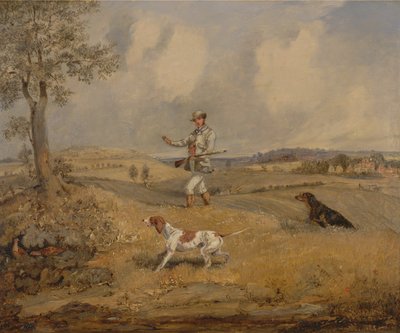 Keklik Çekimi, ca. 1825. by Henry Thomas Alken