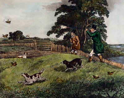 keklik avı by Henry Thomas Alken