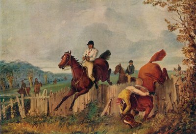 Engelli koşu, ,c1805-1851, 1924 by Henry Thomas Alken