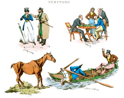 Eğlenmenin Belirtileri, 1822. by Henry Thomas Alken