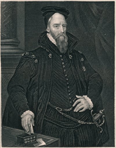 Ambrose Dudley, Warwick Kontu, 19. yüzyılın başlarında. by Henry Thomas Ryall