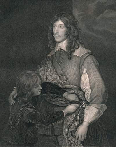 George, Lord Goring, 19. yüzyılın başları. by Henry Thomas Ryall
