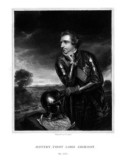 Jeffery Amherst, 1 Baron Amherst, İngiliz Ordusu Başkomutanı, 1832. by Henry Thomas Ryall