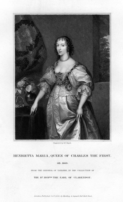 Kraliçe Henrietta Maria, I. Charles