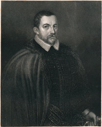 Sir Thomas Bodley, 19. yüzyılın başlarında. by Henry Thomas Ryall