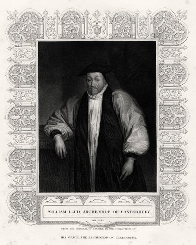 William Laud, Canterbury Başpiskoposu, 19. yüzyıl by Henry Thomas Ryall