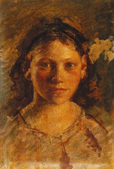 Bir Kızın Başı by Henry Tonks