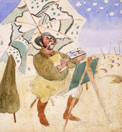 John Singer Sargent Tablosu by Henry Tonks