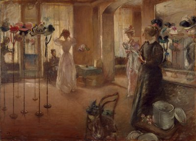 Şapka Dükkanı by Henry Tonks