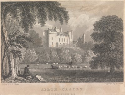 Airth Kalesi, Stirlingshire; sayfa 4 (Birinci Cilt) by Henry Wallis