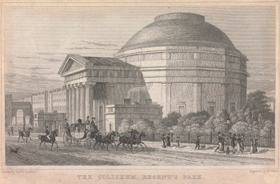 Kolezyum, Regent's Park; sayfa 72 (Birinci Cilt) by Henry Wallis
