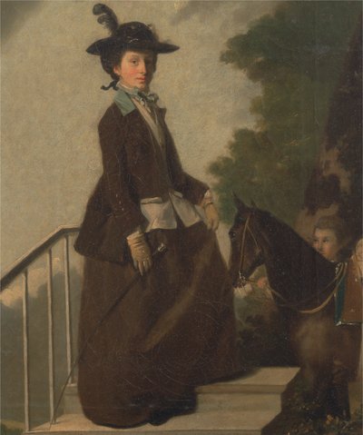 Elizabeth Bridgman, Sanatçının Kız Kardeşi by Henry Walton