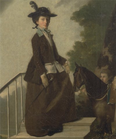 Bayan Edward Bridgeman (tuval üzerine yağlı boya) by Henry Walton