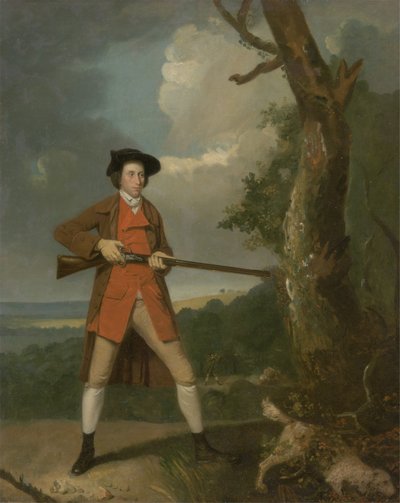 Robert Rayner Shooting, c.1770 (tuval üzerine yağlı boya) by Henry Walton