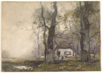 Ormanda Loca, 1891 (kağıt üzerinde wc) by Henry Ward Ranger