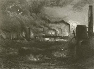 Bilston yakınlarındaki Kara Ülke by Henry Warren