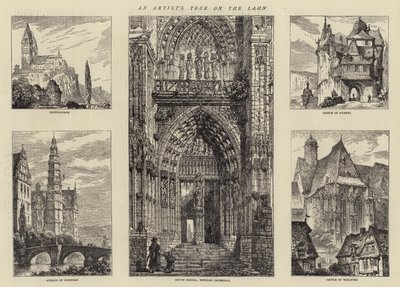 Lahn'da Bir Sanatçının Turu by Henry William Brewer