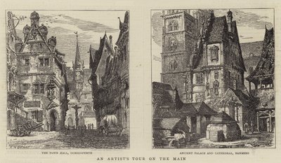 Ana Yolda Bir Sanatçının Turu by Henry William Brewer