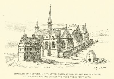 Chapelle du Martyre, Montmartre, Paris, Aşağı Şapel