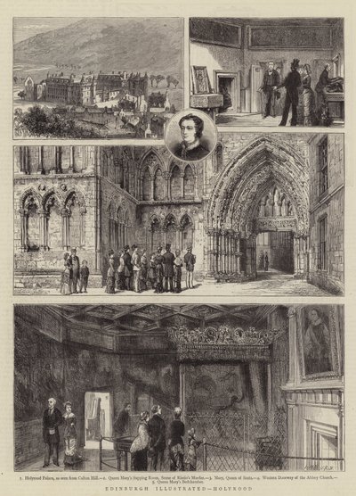 ಎಡಿನ್‌ಬರ್ಗ್ ಇಲ್ಲಸ್ಟ್ರೇಟೆಡ್, ಹೋಲಿರೂಡ್ ಟರ್ಕ್ by Henry William Brewer
