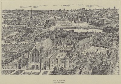 Batıdan Ely Place, by Henry William Brewer