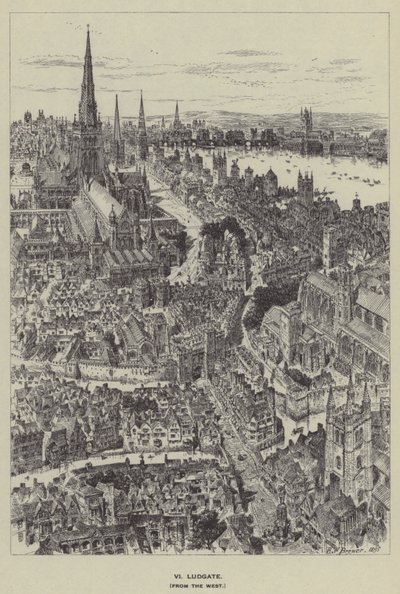 Ludgate, Batı