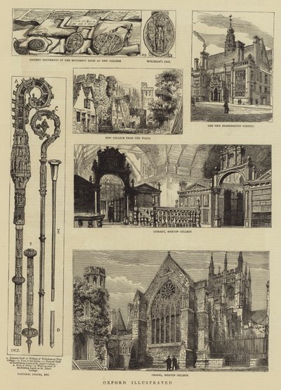 resimli oxford by Henry William Brewer
