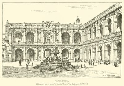Saray, Loreto (gravür) by Henry William Brewer