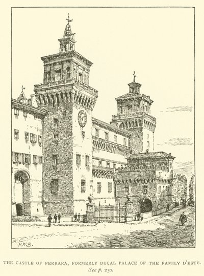 Ferrara Kalesi, eskiden Ducal Ailesi D