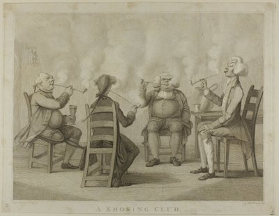 Sigara İçme Kulübü by Henry William Bunbury