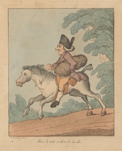 Dizgin Olmadan Nasıl Binilir? by Henry William Bunbury