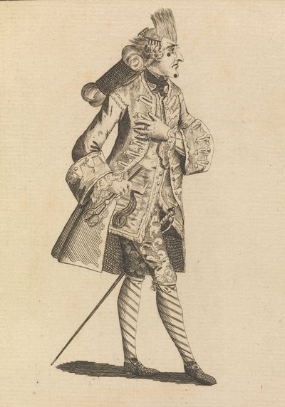 Mösyö Le Frizeur, 21 Mayıs 1771. by Henry William Bunbury.
