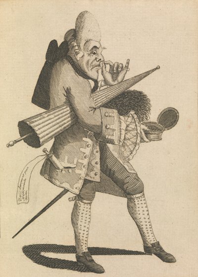 Mösyö Le Medecin, 13 Haziran 1771. by Henry William Bunbury