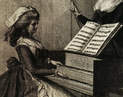 müzik dersi by Henry William Bunbury