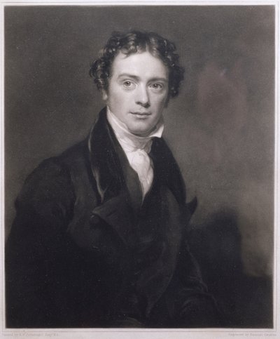 Samuel Cousins (1801-87) 1830 tarafından kazınmış Michael Faraday (1791-1867) portresi by Henry William Pickersgill