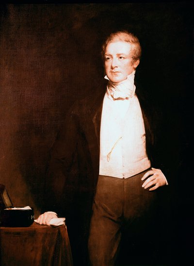 Portresi Sir Robert Peel (1788-1850), politikacı Boyama Henry William Pickersgill (1782-1875) 19. yüzyıl 240,7 x 147 cm, Londra, Ulusal Portre Galerisi by Henry William Pickersgill