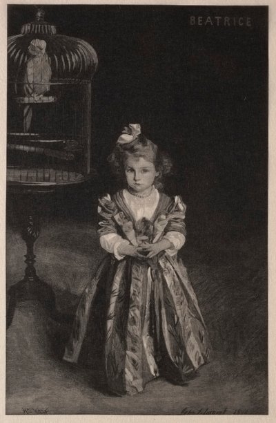 Beatrice Goelet, 1891. by Henry Wolf