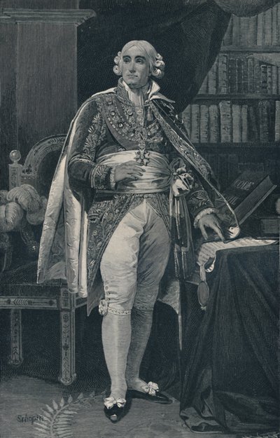 Jean-Jacques-Régis De Cambacérès - Parma Dükü, c1800, 1896 by Henry Wolf