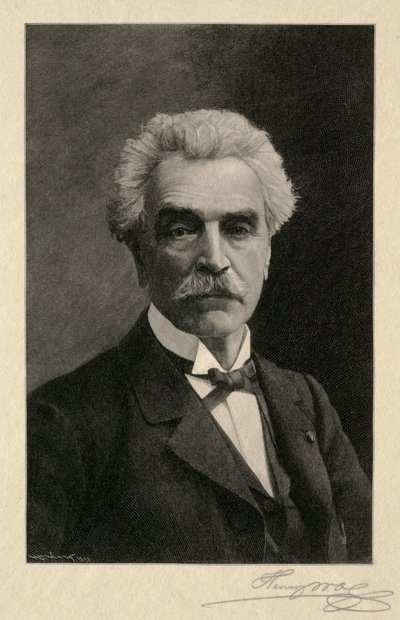 Jean-Leon Gerome, 1898 by Henry Wolf