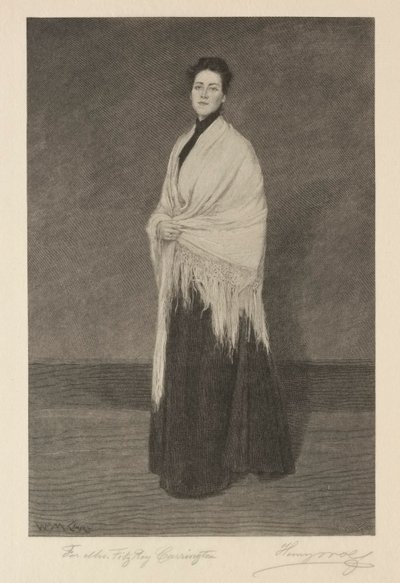 Bayan Şal ile. by Henry Wolf