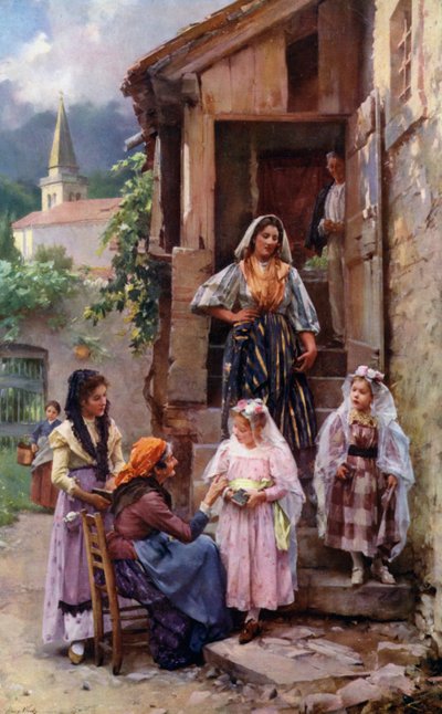 İlk Komünyon Günü by Henry Woods