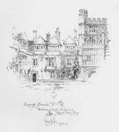 Brasenose Koleji, Oxford, İngiliz din adamı ve yazar Reginald Heber