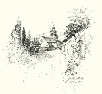 Bromley Chruch, Kent, 1790