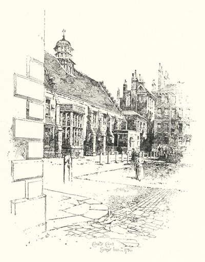 Coney Court, Grays Inn, 1780