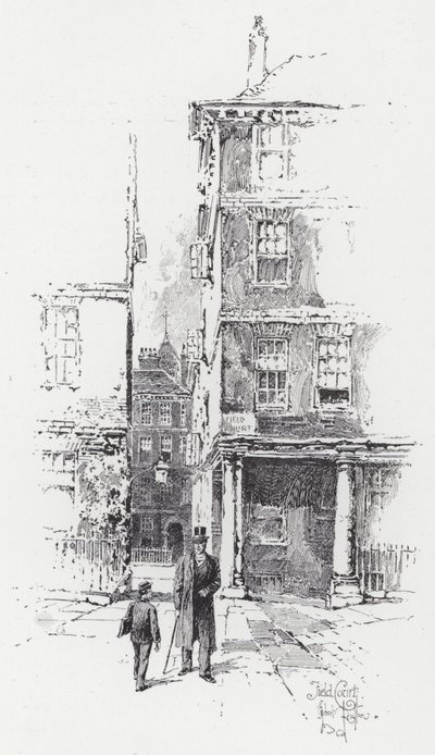 Saha Mahkemesi (gravür) by Herbert (after) Railton