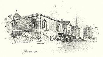 Newgate, Londra by Herbert (after) Railton