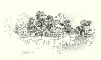 Ranelagh Bahçeleri, Londra by Herbert (after) Railton