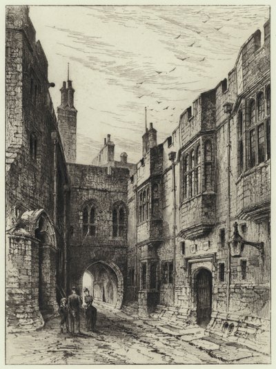 Norman Geçidi (gravür) by Herbert (after) Railton